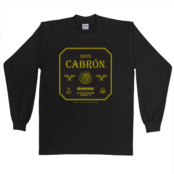 100% Cabron Long Sleeve (Black)