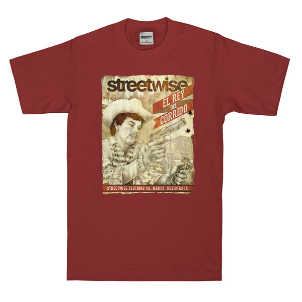 Chalino T-Shirt (Burgundy)