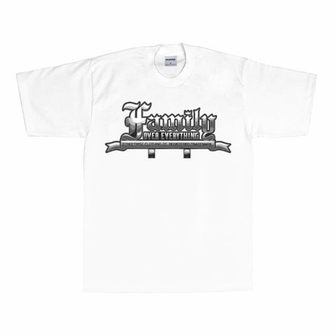 Family Over Everything T-Shirt (White)