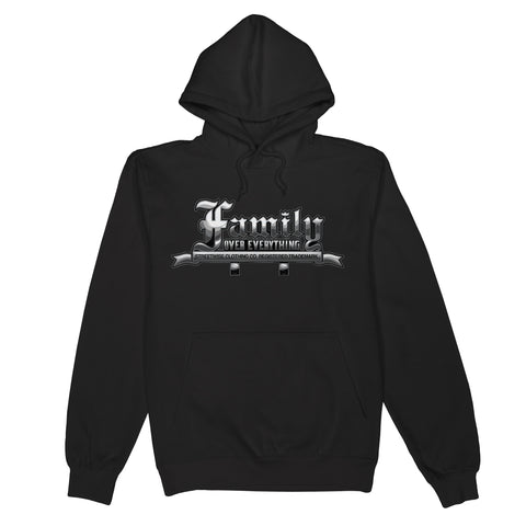 Family Over Everything Hoodie (Black)