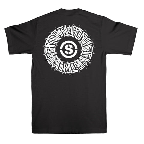 L.A Circle T-shirt (Black)