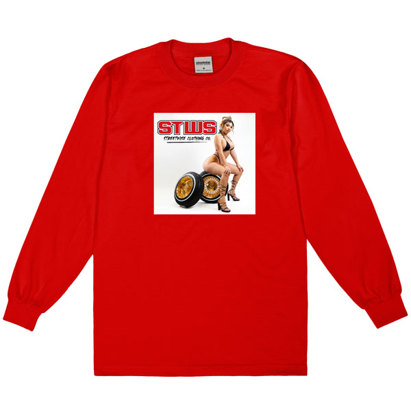 PLAY THE GAME Long Sleeve (RED)