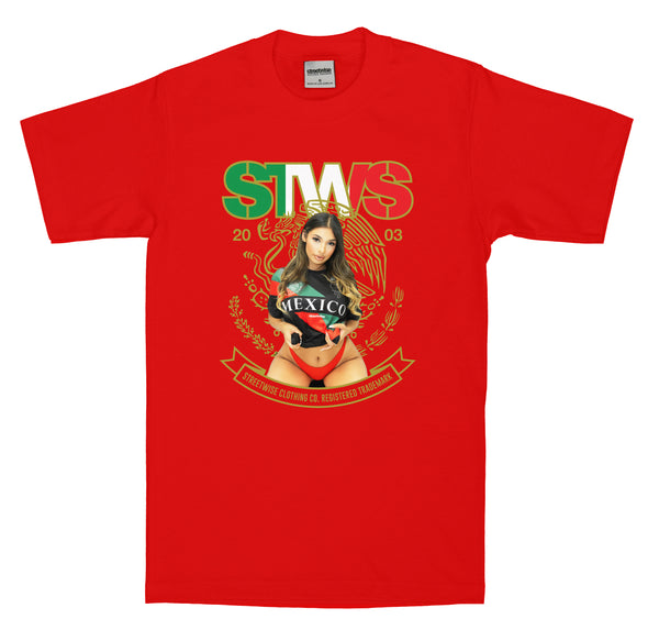 Team Mex T-shirt (RED)