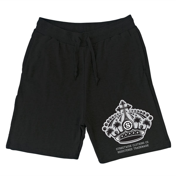 The Crown 2.0 Sweat Shorts (Black)