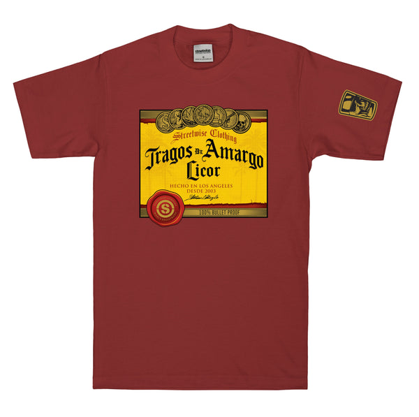 Tragos Amargos T-Shirt (Burgundy)