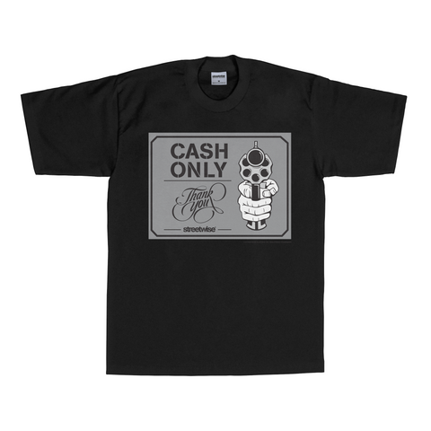 Cash Only T-Shirt (Black)